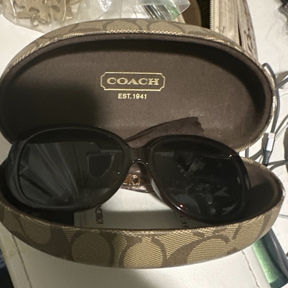 Authentic Coach Sunglasses (prescription)